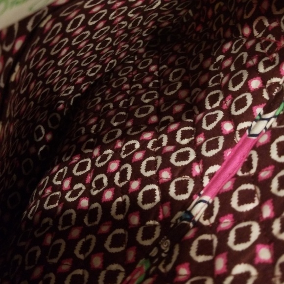 VERA BRADLEY Pink Paisley Print Crossbody - Picture 4 of 4